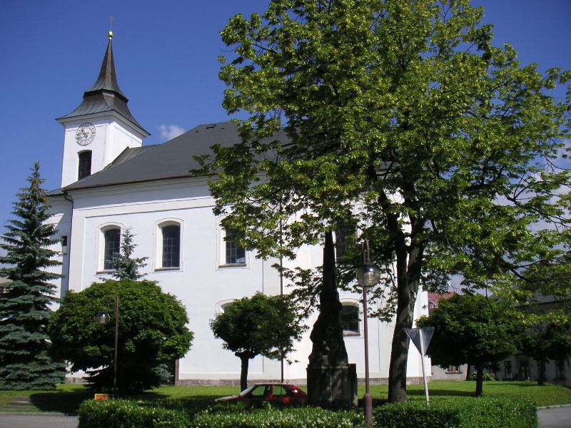 Kostel ve Vysokém nad Jizerou, 17.července 2004