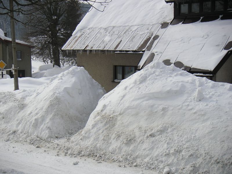 Sníh před Hamburkem, 12.března 2006