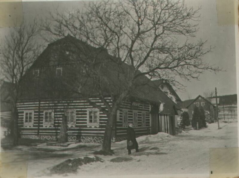 Nový Jork - Terst - Habovi, v pozadí Hamburk v roce 1932